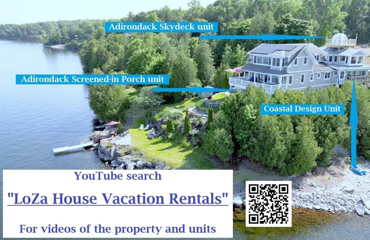 Loza House Adirondack Skydeck Unit Front Apartment Plattsburgh